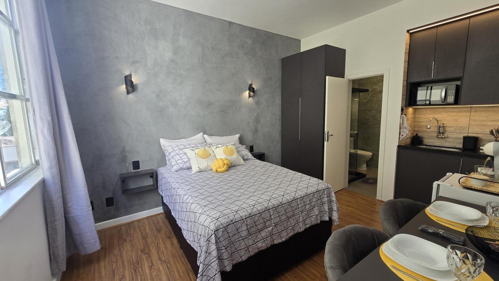 Appartamento Loft Moderno E Aconchegante A Dois Passos Da Feirinha Do Alto! Teresópolis Esterno foto